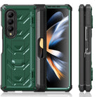 Newest Double-Cover Fold Mecha all-inclusive Rugged Phone Case For Galaxy Z Fold4 Fold3 - {{ shop_name}} hotbuyy