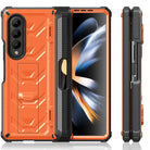 Newest Double-Cover Fold Mecha all-inclusive Rugged Phone Case For Galaxy Z Fold4 Fold3 - {{ shop_name}} hotbuyy