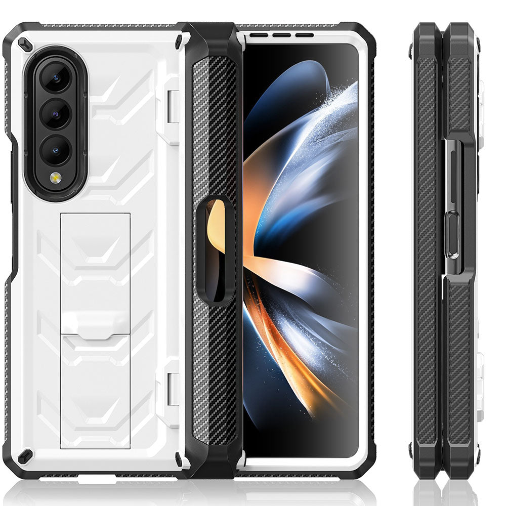 Newest Double-Cover Fold Mecha all-inclusive Rugged Phone Case For Galaxy Z Fold4 Fold3 - {{ shop_name}} hotbuyy