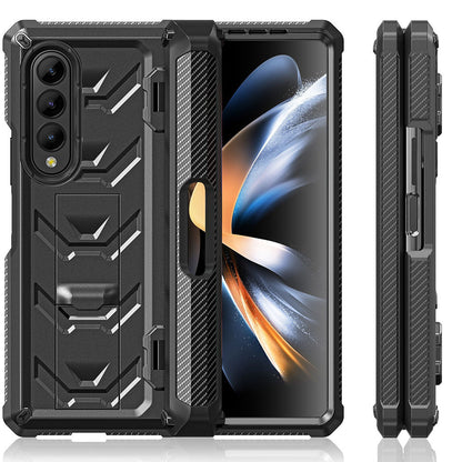 Newest Double-Cover Fold Mecha all-inclusive Rugged Phone Case For Galaxy Z Fold4 Fold3 - {{ shop_name}} hotbuyy