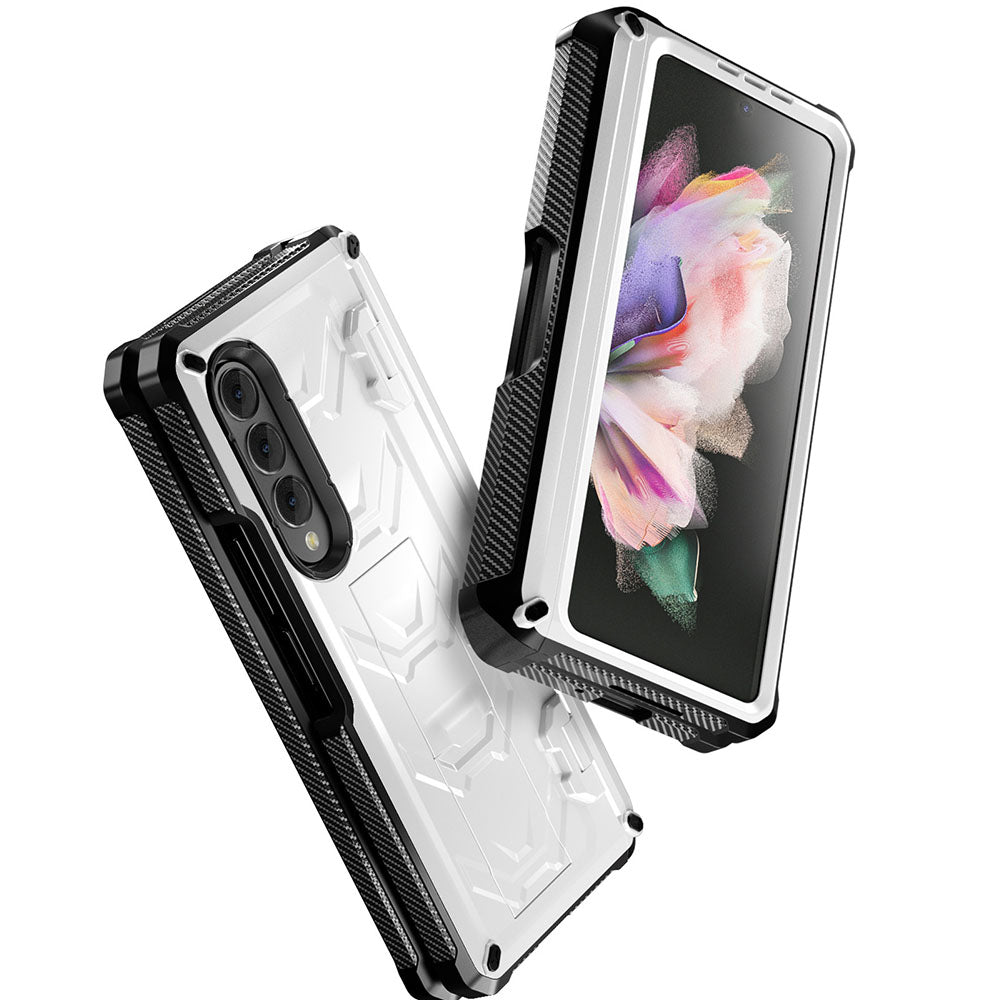 Newest Double-Cover Fold Mecha all-inclusive Rugged Phone Case For Galaxy Z Fold4 Fold3 - {{ shop_name}} hotbuyy