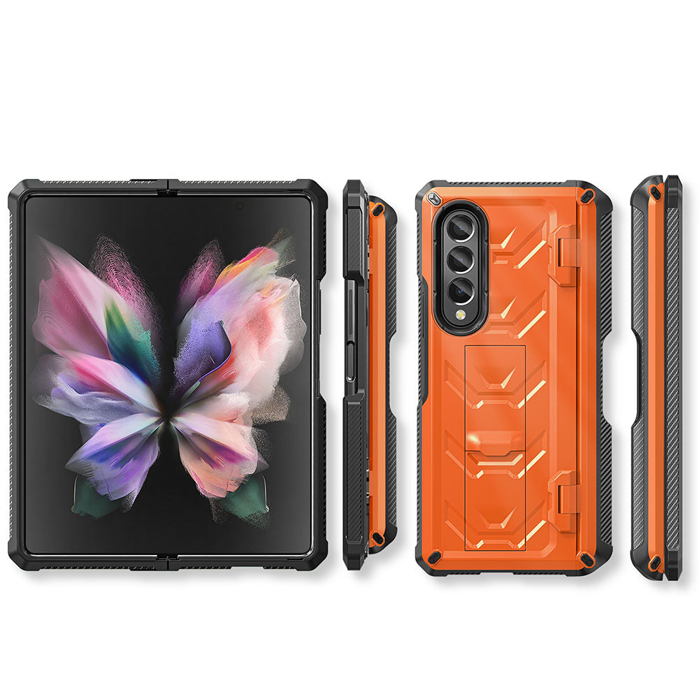 Newest Double-Cover Fold Mecha all-inclusive Rugged Phone Case For Galaxy Z Fold4 Fold3 - {{ shop_name}} hotbuyy