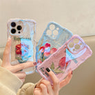 Premium Oil Painting Flower iPhone Case - {{ shop_name}} varyfun