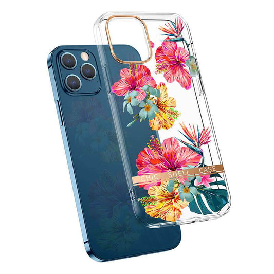 Electroplating Flower Transparent Protective Case For Samsung - {{ shop_name}} pphonecover