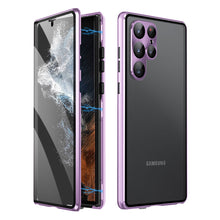 Load image into Gallery viewer, Samsung Galaxy Magnetic Double-Sided Protection Tempered Glass Phone Case - {{ shop_name}} varyfun
