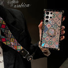 Vintage Bohemian Ring Case With Lanyard for Samsung Galaxy S23 Ultra - {{ shop_name}} varyfun
