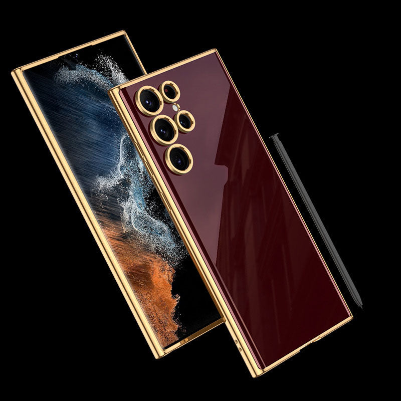 Electorplated All-inclusive Protective Soft Cover For Samsung Galaxy S22 S23 Ultra Plus - {{ shop_name}} varyfun