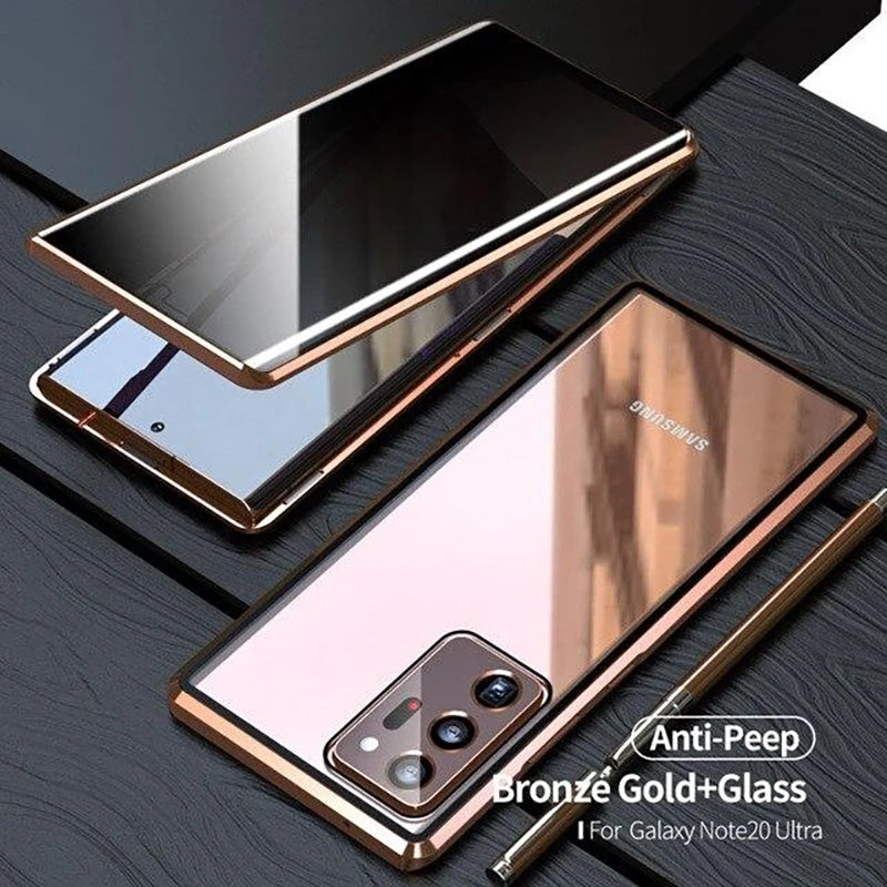 2022 Samsung Magnetic Double-Sided Protection Tempered Glass Phone Case - {{ shop_name}} varyfun