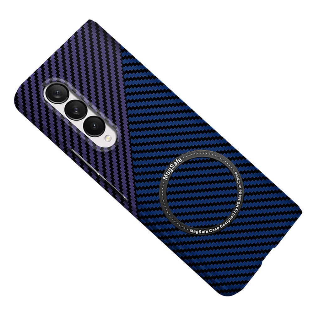 Samsung Galaxy Z Fold Series | Magnetic Carbon Fiber Phone Case - mycasety2023 Mycasety
