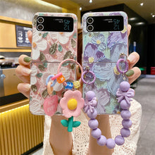 Load image into Gallery viewer, Oil Painting Flower Adapted For Samsung Galaxy Z Flip3/4 Case - mycasety2023 Mycasety
