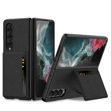 Load image into Gallery viewer, Samsung Galaxy Z Fold 4 5G Luxury Leather Card Holder All-inclusive Drop-resistant Protective Cover - {{ shop_name}} varyfun
