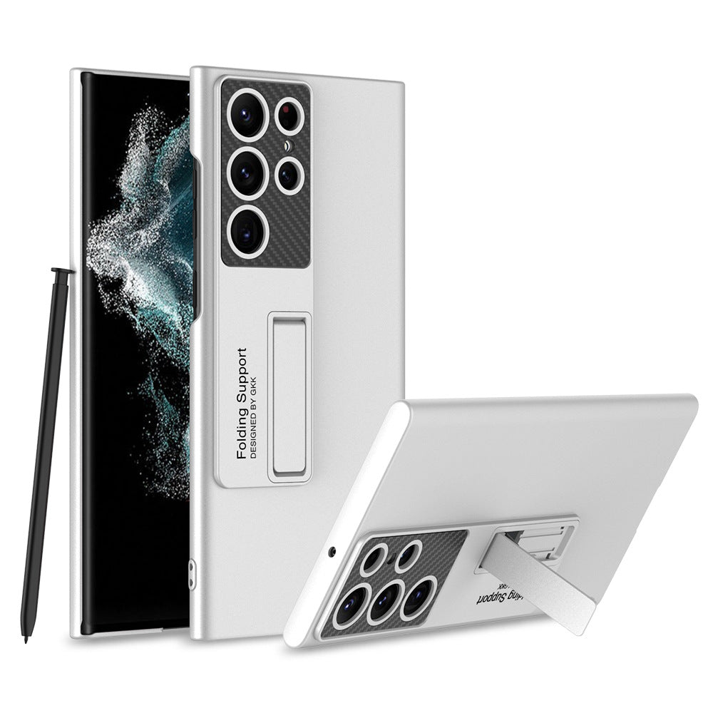 Ultra-thin Frosted Invisible Stand Cover For Samsung Galaxy S24 S23 S22 Ultra Plus - {{ shop_name}} varyfun