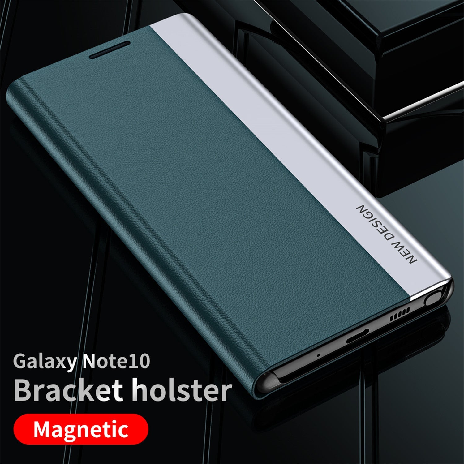 Samsung Galaxy Flip Case Luxury Magnetic Leather Kickstand Shockproof Cover - {{ shop_name}} varyfun