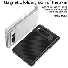 Load image into Gallery viewer, Magnetic Luxury Leather All-inclusive Invisible Bracket Phone Case For Google Pixel Fold
