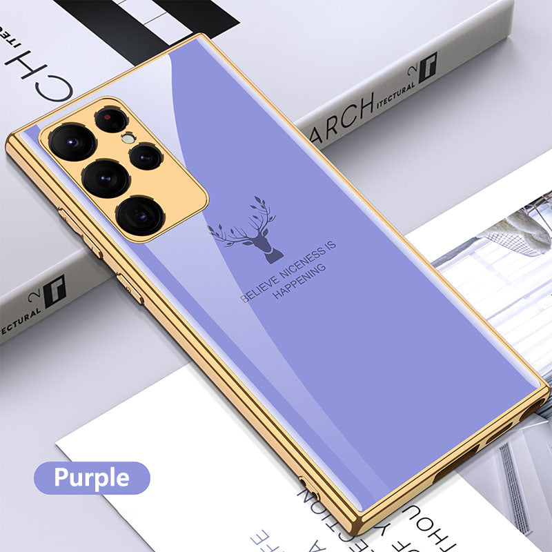 2022 Luxury Camera All-inclusive Electroplating Process Case For Samsung Galaxy S22 Ultra Plus - {{ shop_name}} varyfun