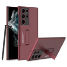 Ultra-thin Frosted Invisible Stand Cover For Samsung Galaxy S24 S23 S22 Ultra Plus - {{ shop_name}} varyfun