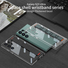 Electroplated Clear Phone Case With Luxury Wristband Holder For Samsung Galaxy S23 Ultra Plus - {{ shop_name}} varyfun