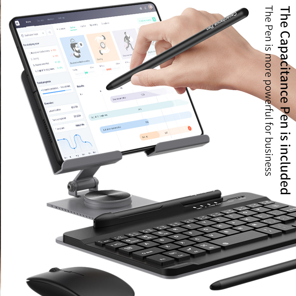 Keyboard Office Bracket For Samsung Galaxy Z Fold4 Fold3 Fold2/1 5G With Stylus And Mouse - {{ shop_name}} varyfun