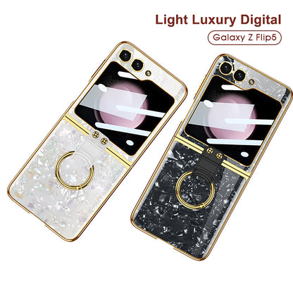 Electroplating Ring Bracket Suitable For Samsung Galaxy Z Flip5