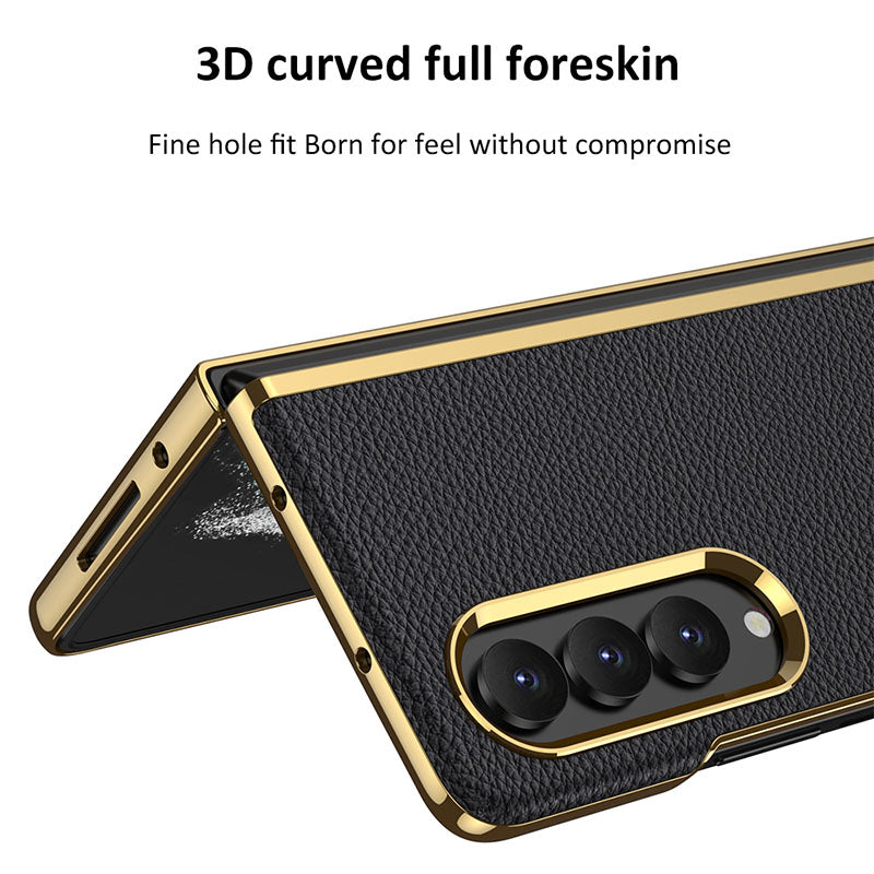 Samsung Galaxy Z Fold 4 5G Luxury Leather Ultra-thin All-inclusive Drop-resistant Protective Cover - {{ shop_name}} varyfun