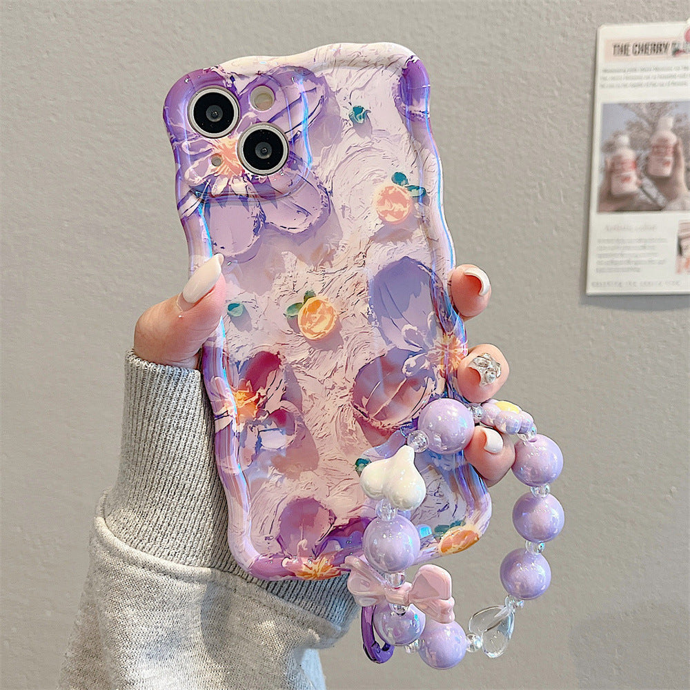 Oil Painting Flower iPhone Case - {{ shop_name}} varyfun