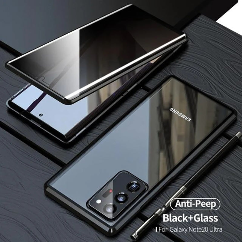 2022 Samsung Magnetic Double-Sided Protection Tempered Glass Phone Case - {{ shop_name}} varyfun