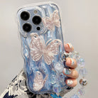 Wavy Fairy Butterfly Chain iPhone Case - mycasety2023 Mycasety