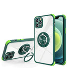 Creative Double Ring Bracket Four-corner Anti-fall Cover For iPhone - {{ shop_name}} pphonecover