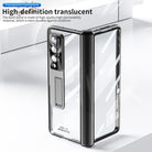 Luxury Magnetic Hinge Transparent Case For Samsung Galaxy Z Fold4 Fold3 5G - varyfun.com