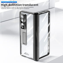 Load image into Gallery viewer, Luxury Magnetic Hinge Transparent Case For Samsung Galaxy Z Fold4 Fold3 5G - varyfun.com
