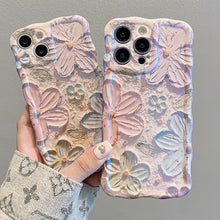Load image into Gallery viewer, French Retro Oil Painting Flowers iPhone Case - {{ shop_name}} varyfun
