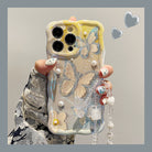 Oil Painting Gradient Butterfly iPhone Case - {{ shop_name}} varyfun