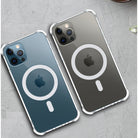 2021 Magsafe Transparent Wireless Charging Magnetic Silicone Protective Case For iPhone - {{ shop_name}} varyfun