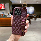 Premium Leather Wristband iPhone Case - mycasety2023 Mycasety