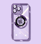 Magnetic Magsafe Electroplated Clear Camera Screen All-inclusive Protective iPhone Case - mycasety2023 Mycasety