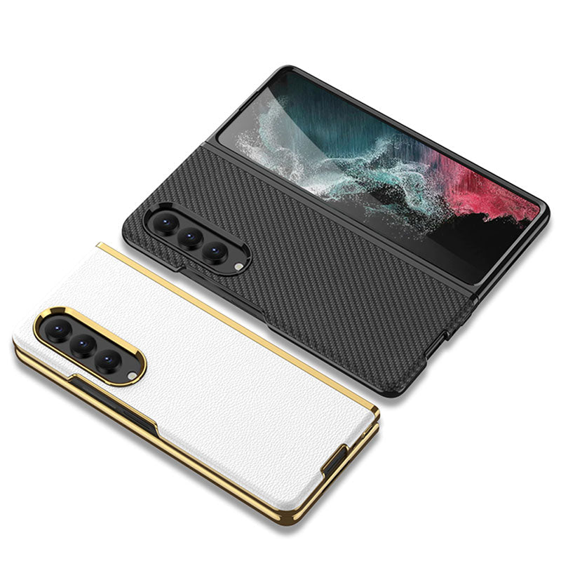 Samsung Galaxy Z Fold 4 5G Luxury Leather Ultra-thin All-inclusive Drop-resistant Protective Cover - {{ shop_name}} varyfun