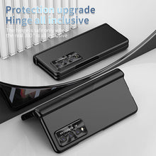 Load image into Gallery viewer, Luxury Magnetic Hinge Pen Holder Full Protection Case For Samsung Galaxy Z Fold3 Fold4 5G With Tempered Glass Film - {{ shop_name}} varyfun
