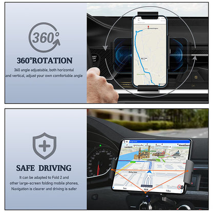 Automatic Clamping Car Wireless Charger for Samsung Galaxy Z Fold 3 2 Note20 S20 iPhone 12 11 13 Max Air Vent Mount Phone Holder - {{ shop_name}} varyfun