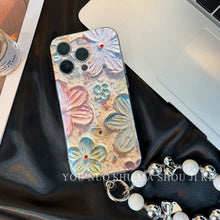 Load image into Gallery viewer, Vintage Oil Painting Flower iPhone Case - {{ shop_name}} varyfun
