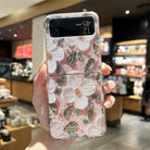 Oil Painting Flower Adapted For Samsung Galaxy Z Flip3/4 Case - mycasety2023 Mycasety