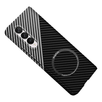 Samsung Galaxy Z Fold Series | Magnetic Carbon Fiber Phone Case - mycasety2023 Mycasety