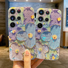 INS Hot Oil Painting Flower Samsung/iPhone Case - mycasety2023 Mycasety