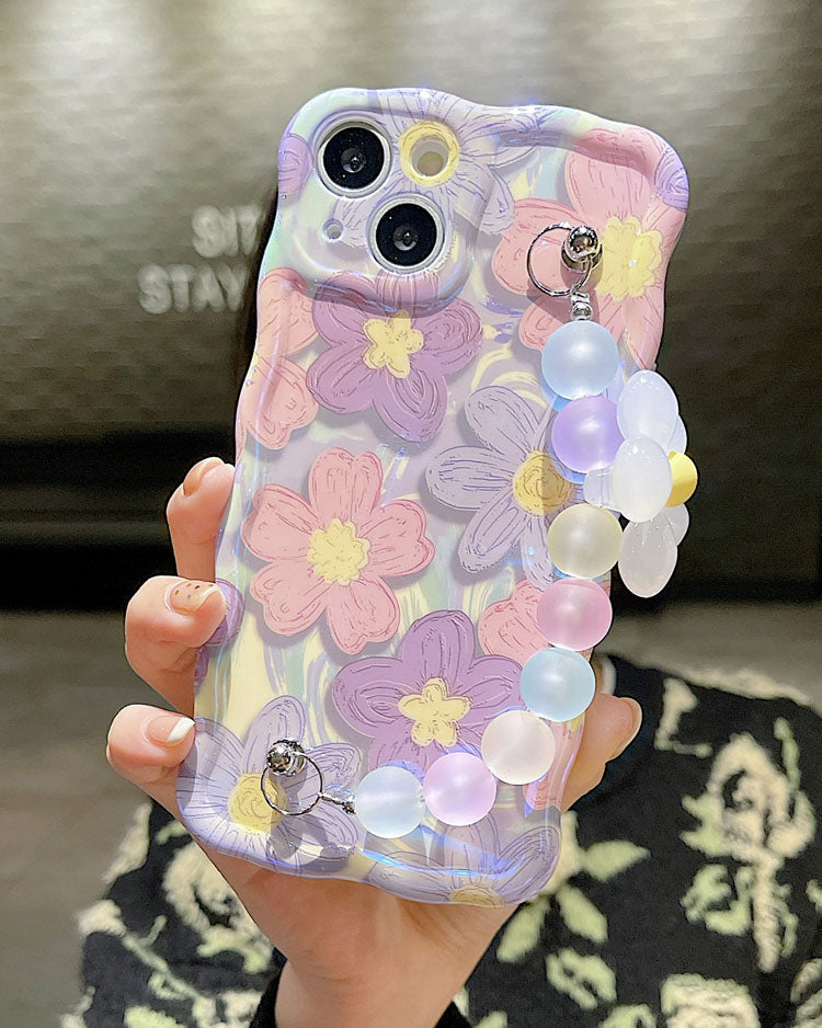 Oil Painting Flower iPhone Case - {{ shop_name}} varyfun