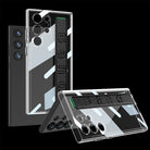 Electroplated Clear Phone Case With Luxury Wristband Holder For Samsung Galaxy S23 Ultra Plus - {{ shop_name}} varyfun