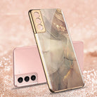 Luxury Plating Pattern Camera All-inclusive Electroplating Process Case For Samsung S21 S21 Plus S21 Ultra - {{ shop_name}} varyfun