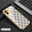 Luxury Baroque Style Carving Edge Protection Tempered Glass Case For iPhone 12 - {{ shop_name}} EasyOutdoor