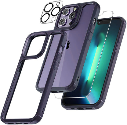 All-inclusive Protective iPhone Case With Screen Protector Film & Lens Film - mycasety2023 Mycasety