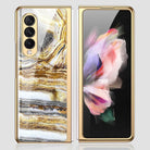 Flower Glass Case For Samsung Galaxy Z Fold 3 5G - {{ shop_name}} varyfun