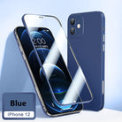 2022 Double-sided All-inclusive Tempered Film Integrally Shell Membrane Protective Case For iPhone - {{ shop_name}} varyfun