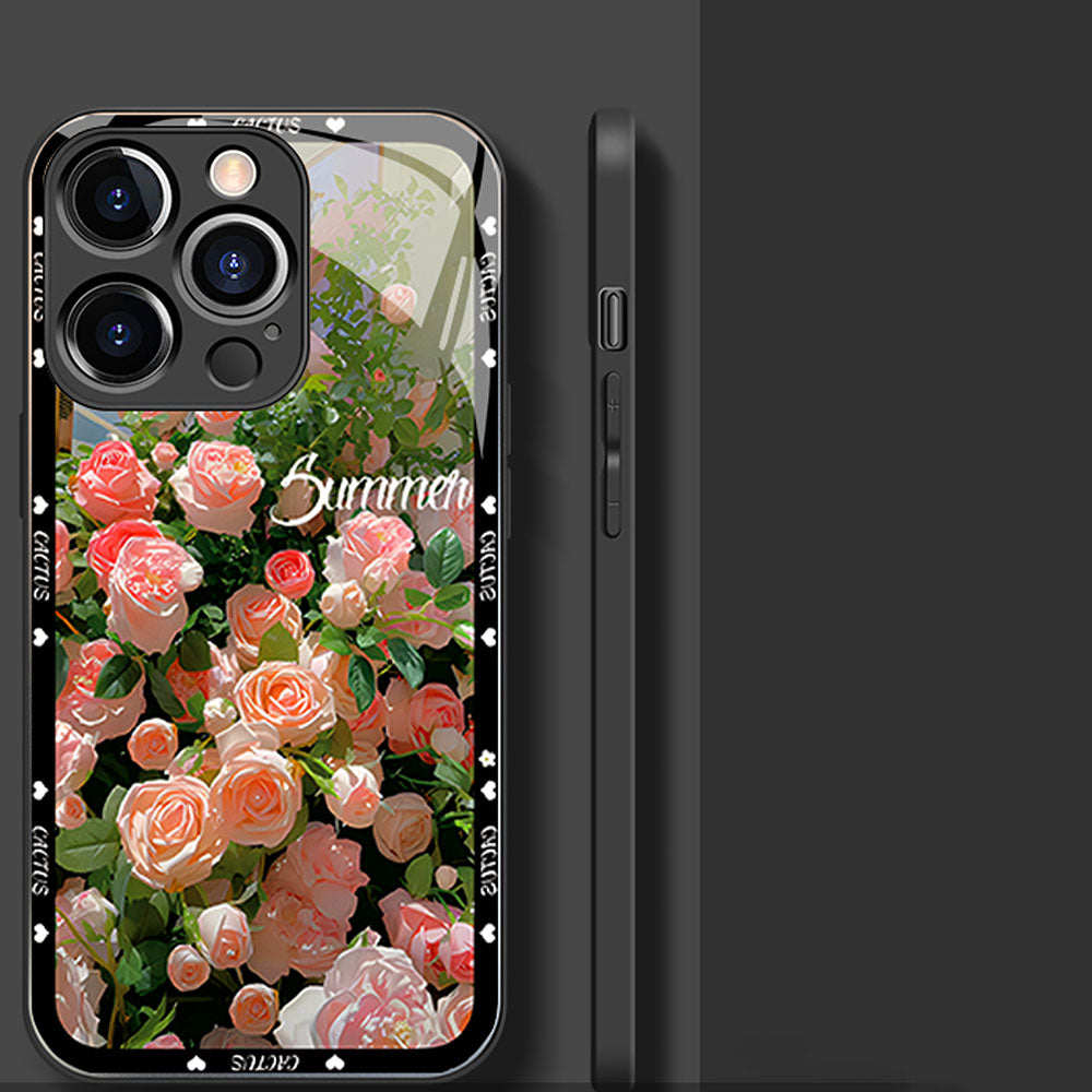 New Pink Rose iPhone Case - mycasety2023 Mycasety